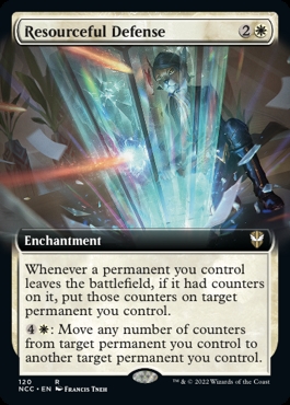 Resourceful Defense Streets of New Capenna- Commander decks Bordless